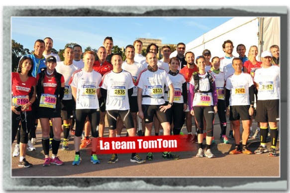 Team TomTom, 20 km de Paris